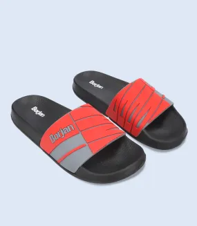 BM4990-RED-Men Slipper