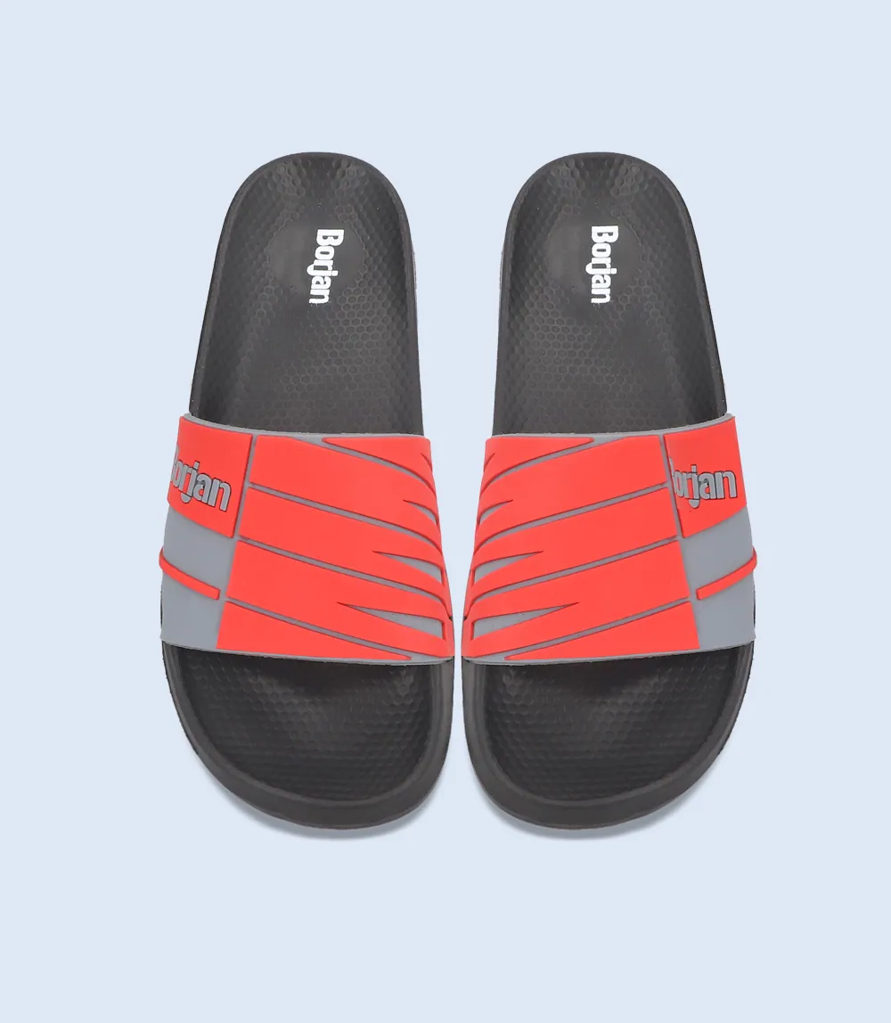 BM4990-RED-Men Slipper