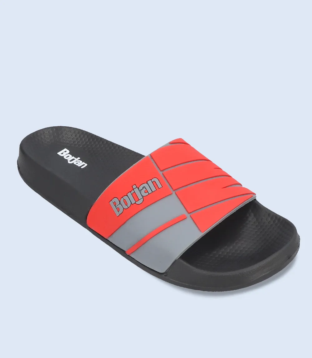 BM4990-RED-Men Slipper