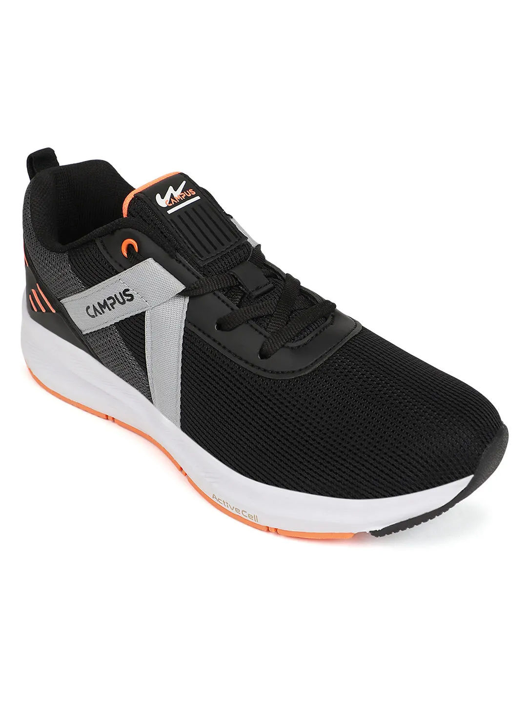 CAMP TWIST Black Men's Running Shoes