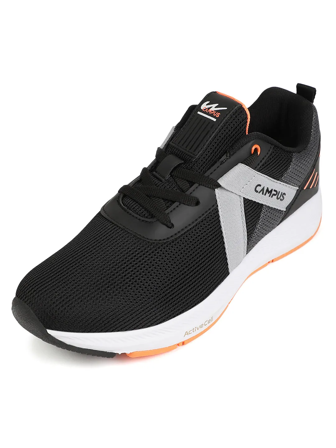 CAMP TWIST Black Men's Running Shoes