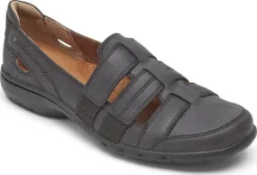 Cobb Hill Women's Penfield Fisherman Shoes- Black