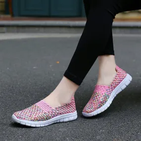 Comelyy Comfortable Flat Woven Casual Shoes