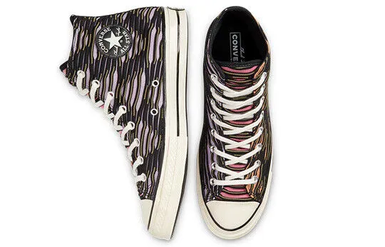 Converse Chuck 70 HI Vibrant Knit 168756C Men's Multicolor Skateboard Shoes C611