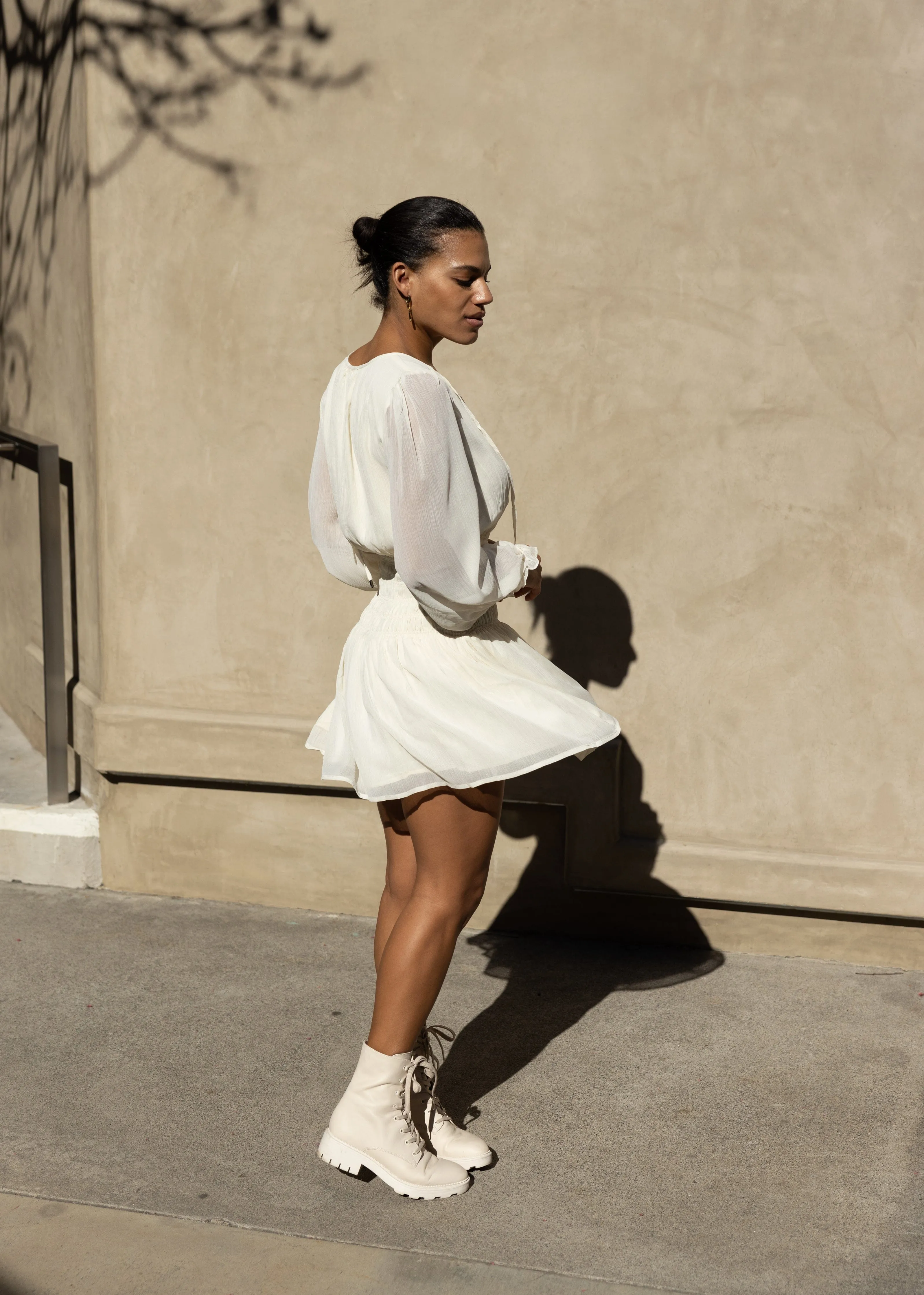 Cypress Crepe Chiffon Dress