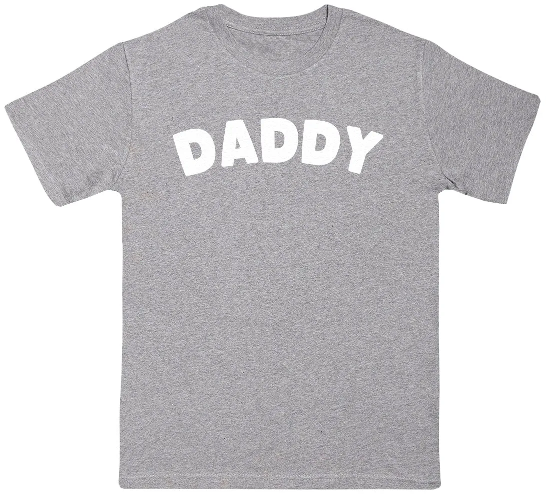 Daddy - White - Mens T-Shirt - Dads T-Shirt
