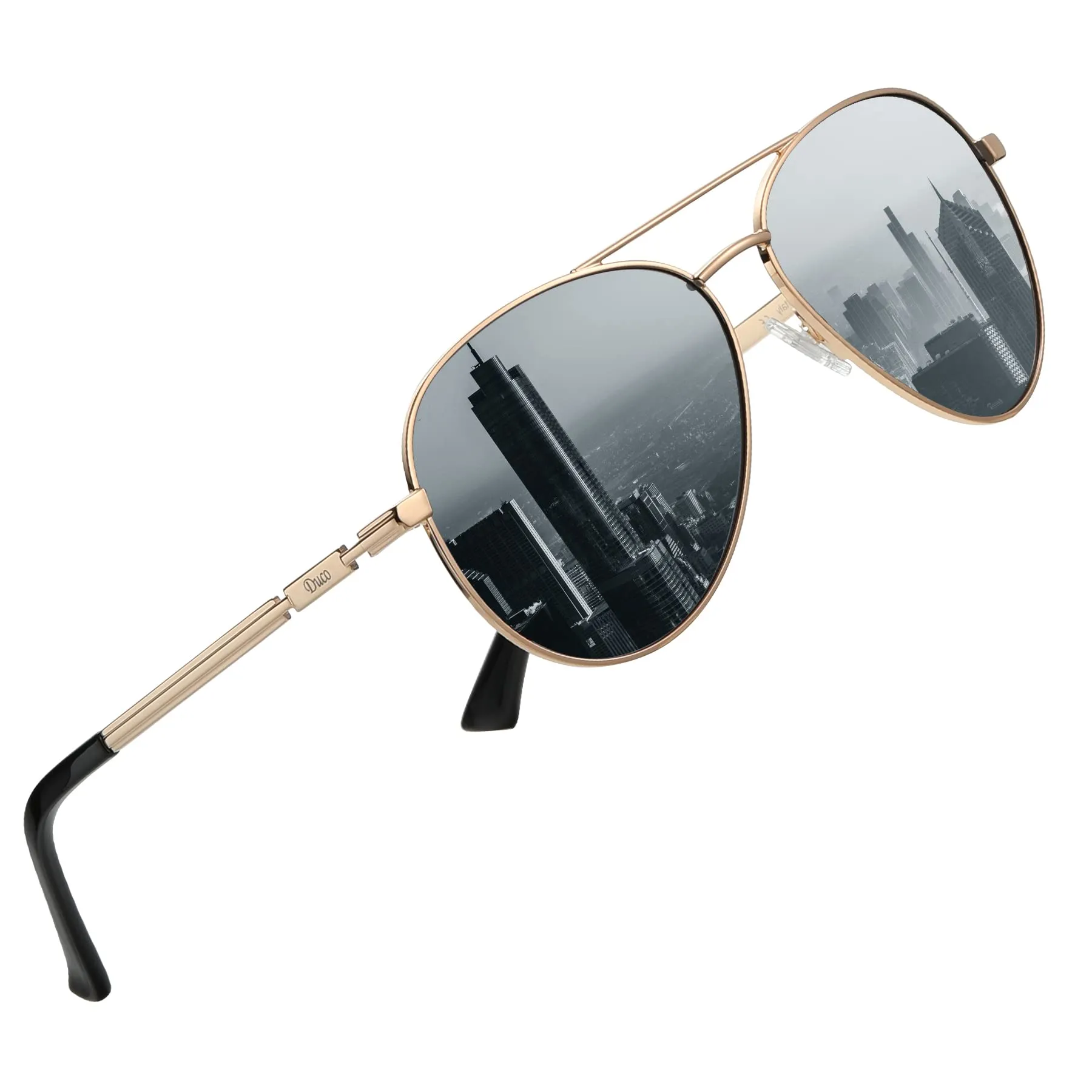 DUCO  Polarized Sunglasses for Men and Women 3025K