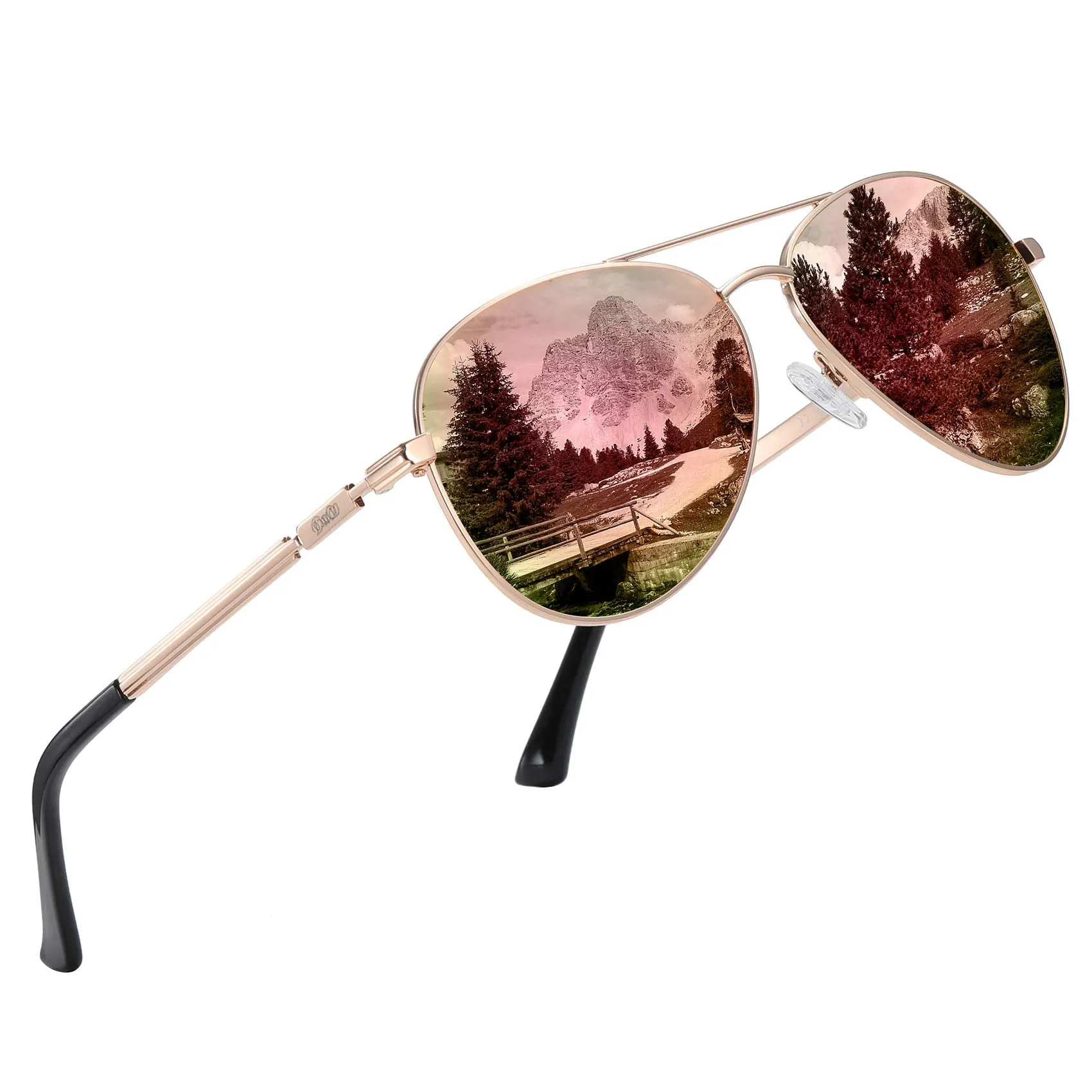 DUCO  Polarized Sunglasses for Men and Women 3025K