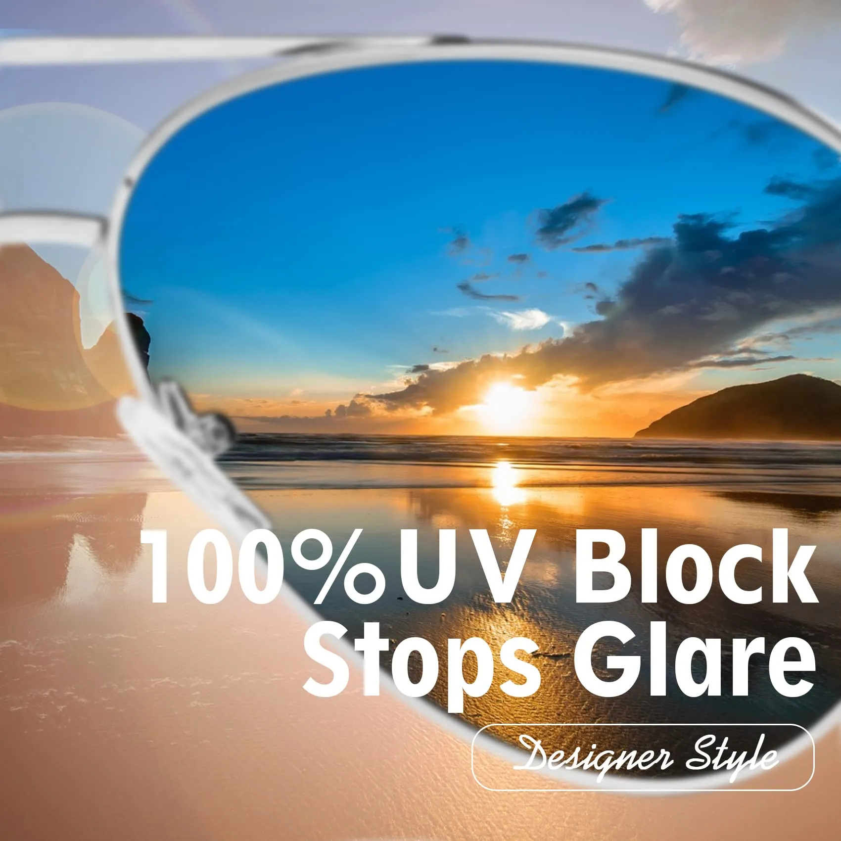 DUCO  Polarized Sunglasses for Men and Women 3025K