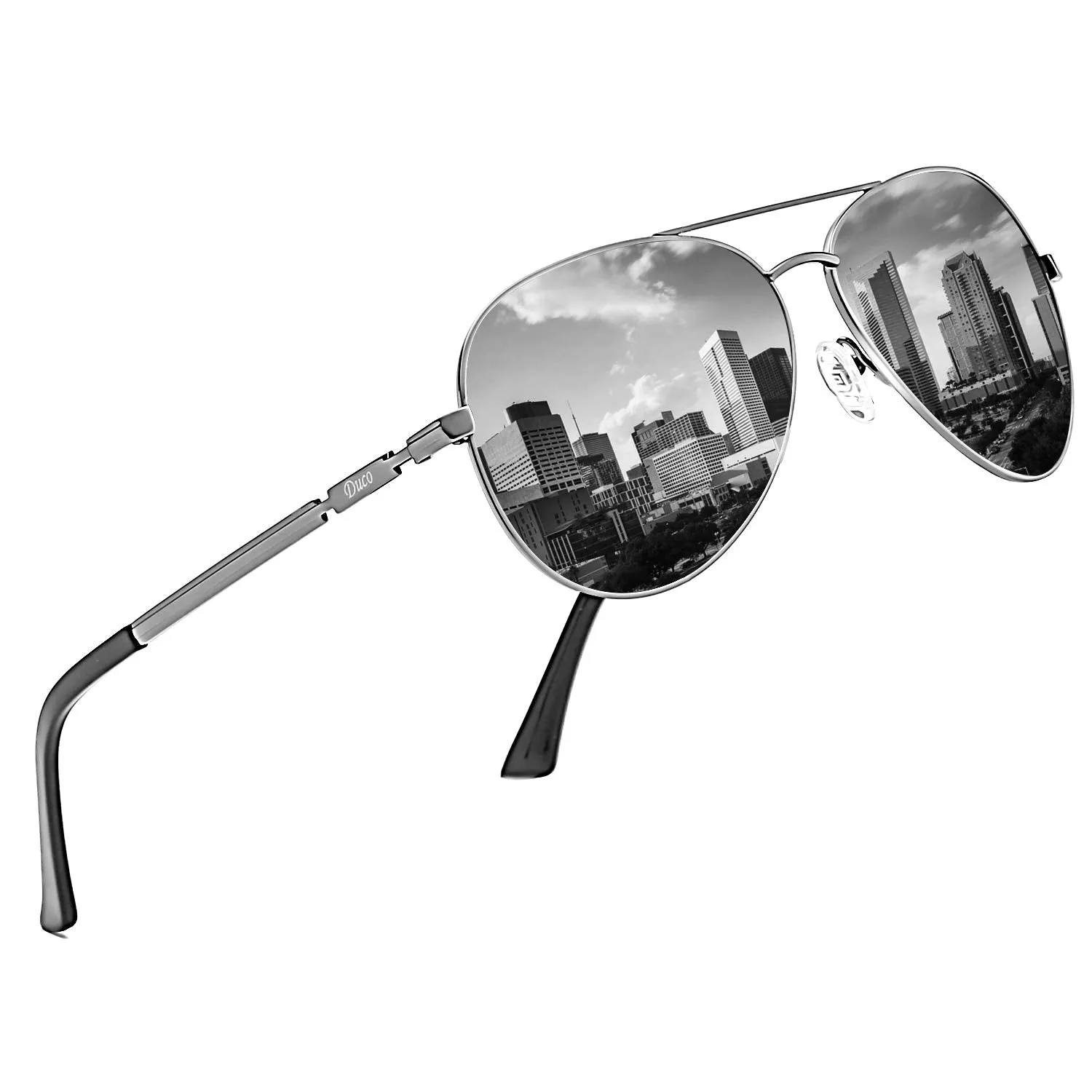 DUCO  Polarized Sunglasses for Men and Women 3025K