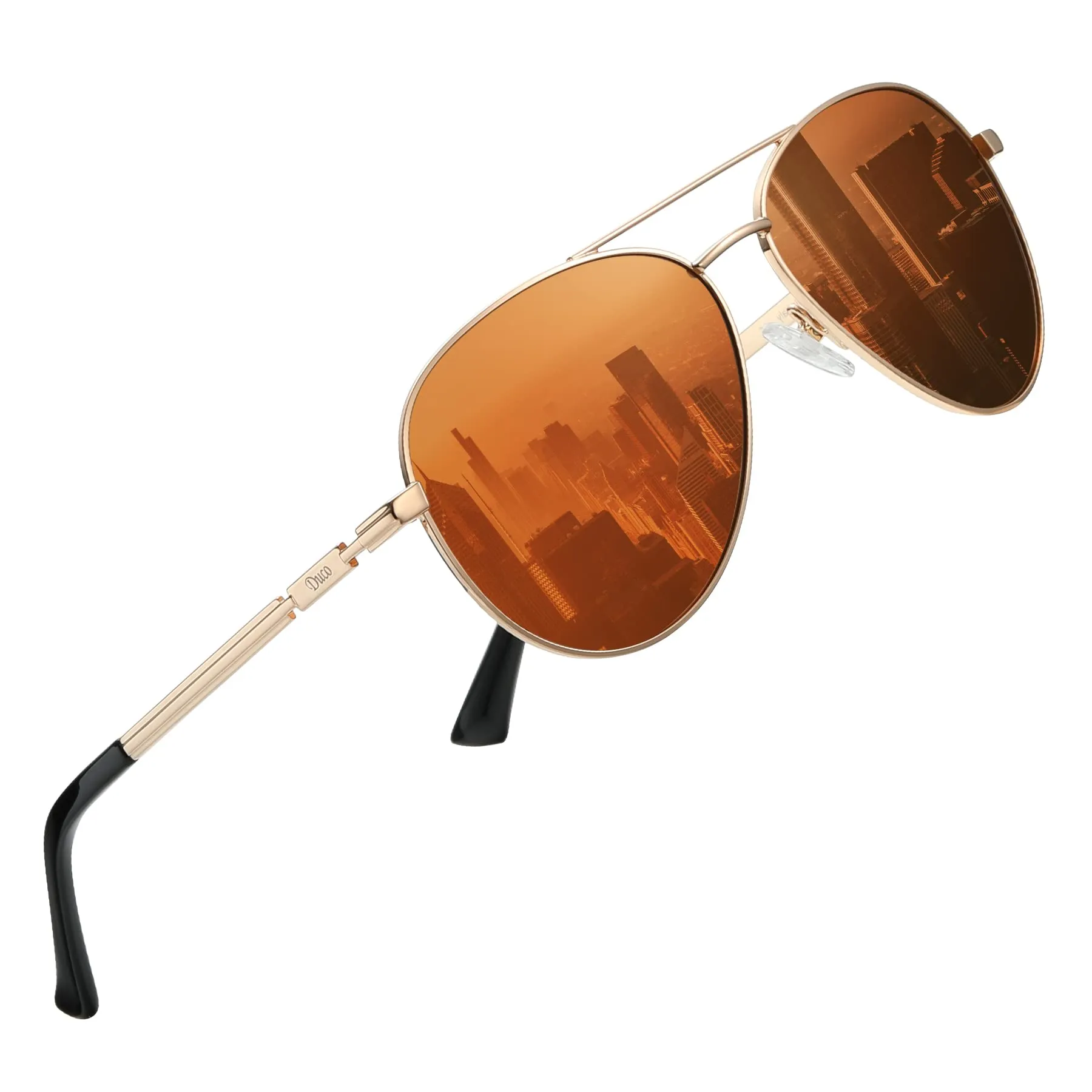 DUCO  Polarized Sunglasses for Men and Women 3025K