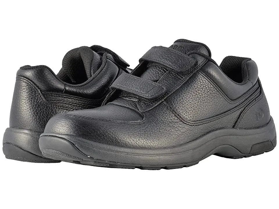 Dunham Men's Winslow Velcro Oxfords- Black