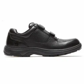 Dunham Men's Winslow Velcro Oxfords- Black
