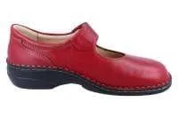 Finn Comfort Women's Laval Mary Janes- Arena Campari