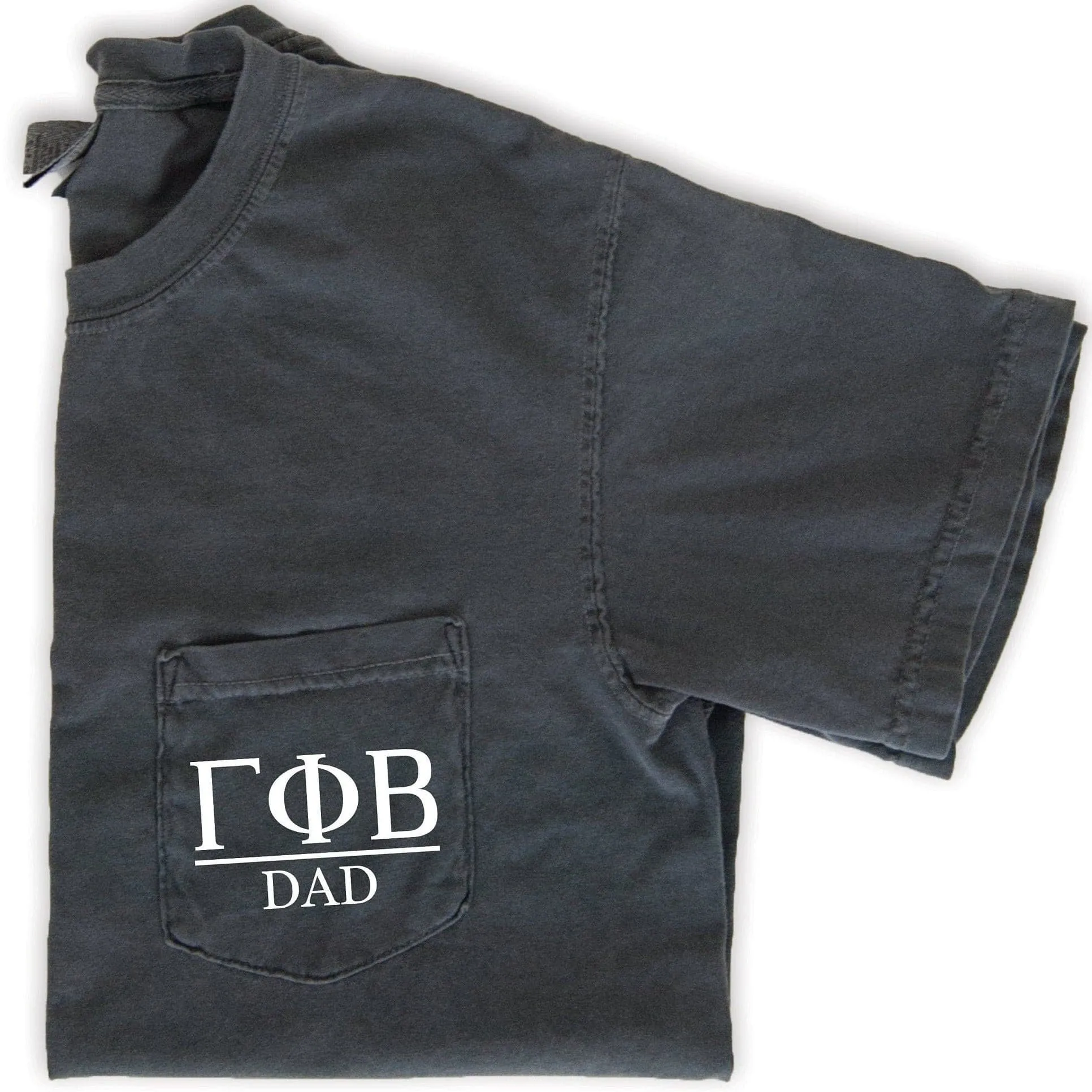 Gamma Phi Beta Dad T-Shirt - Grey