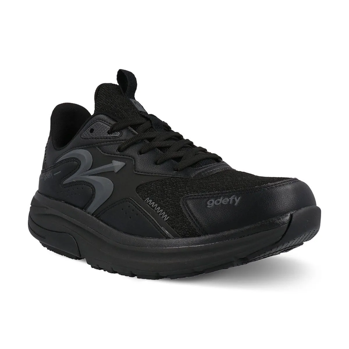 Gravity Defyer Men's Energiya Walking Shoes- Black