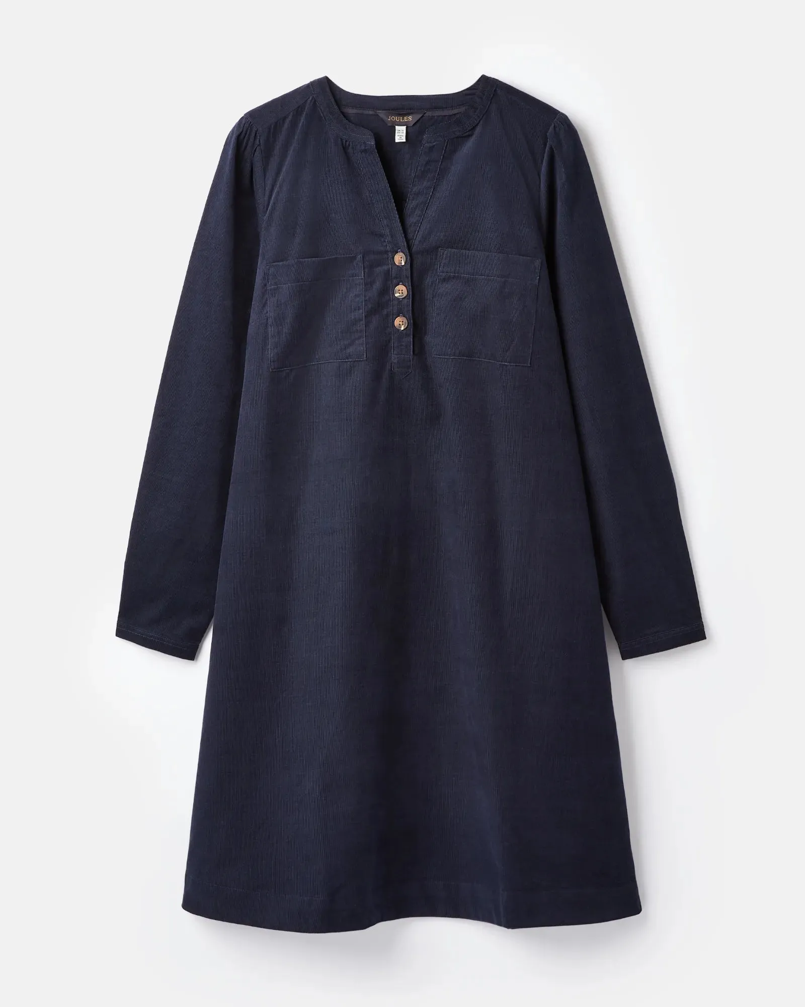Hattie Cord Mini Dress - Marine Navy