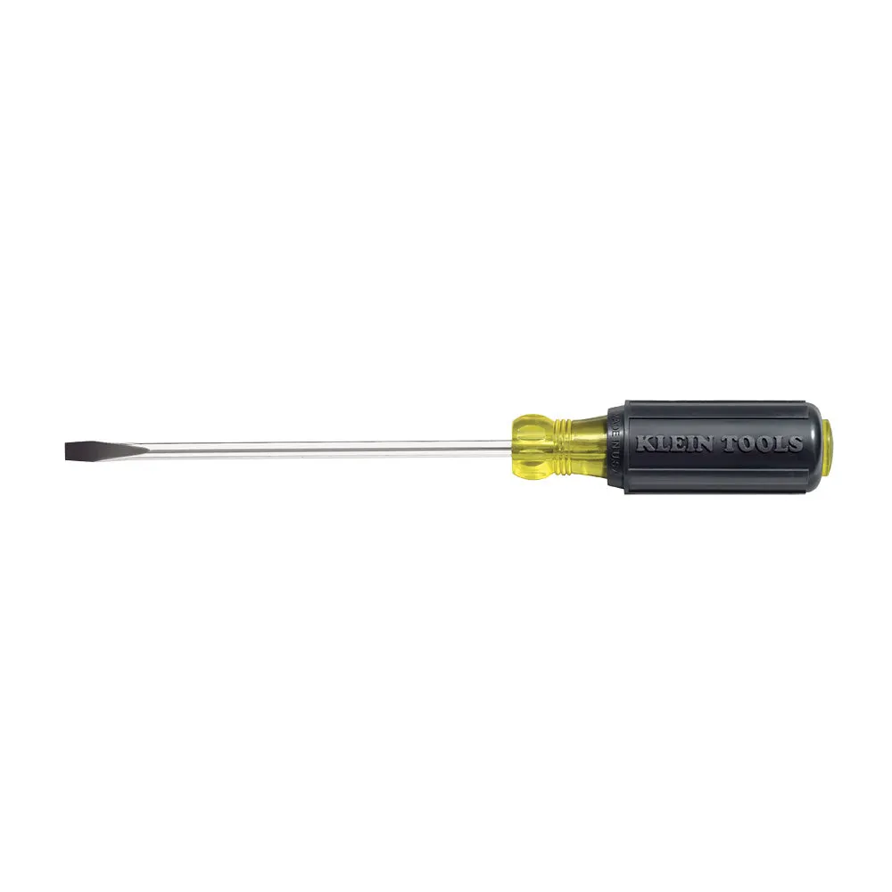 Klein 605-4  -  1/4" Cabinet Tip Screwdriver - 4"