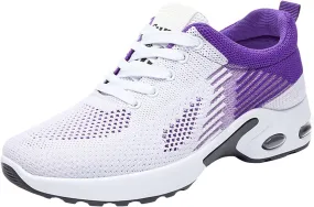 Kubbon Womens Walking Sneakers Arch Support Running Shoes Non Slip Wide Width Toe Box Shoes Lightweight Breathable Athletic Sneakers Casual Comfy
