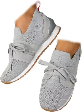 Ladmiple Running Shoes For Women Walking Shoes Lightweight Jogging Sneakers Classic Casual Slip On Athletic Gym Tennis Shoes
