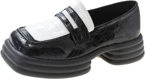 Loafers for Women Women's Autumn Casual Leather Shoes Stylish and Comfortable Footwear for Everyday Wear