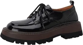 Loafers for Women Women's Casual Spring Platform Shoes Round Toe Stylish Footwear for Everyday Comfort