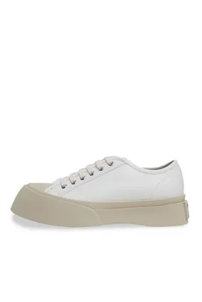 Marni Nappa Leather Pablo Sneaker 'Lily White'