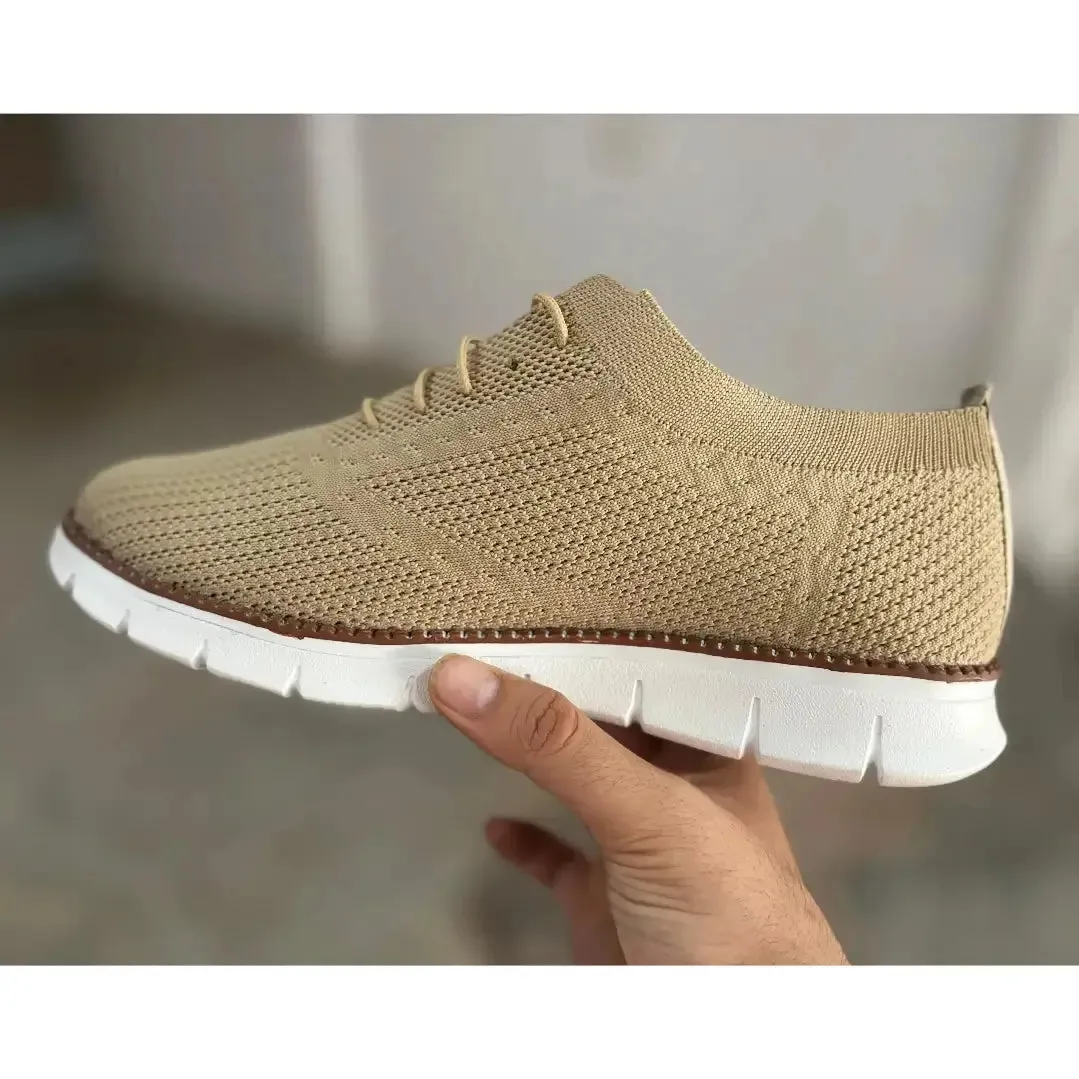 Men's Comfortable Tan Casual Shoes for Men