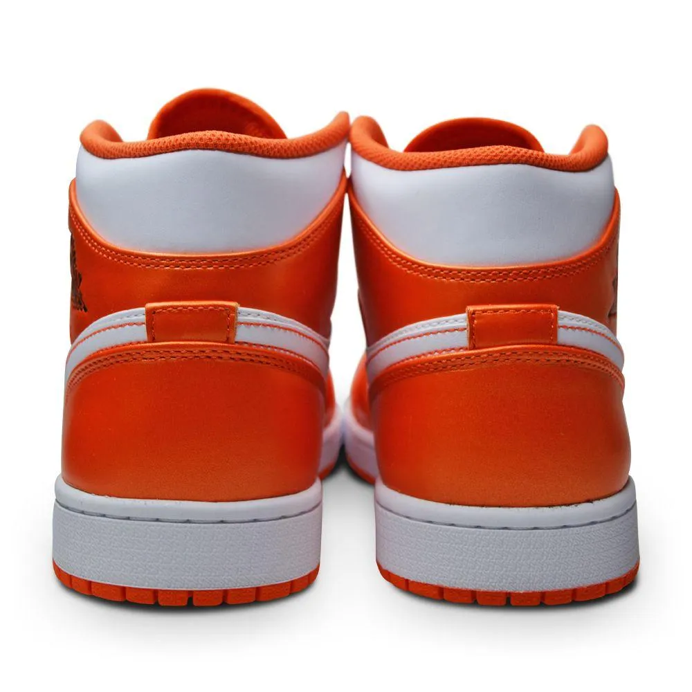 Mens Nike Air Jordan 1 Mid SE - DM3531 800 - Electro Orange Black White