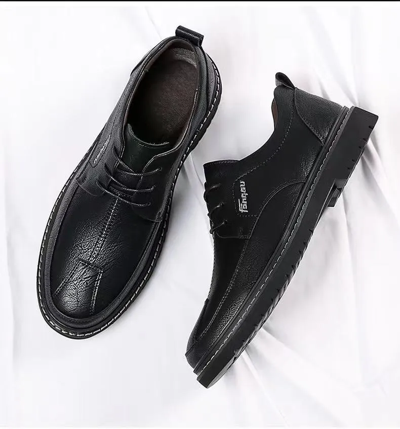 Men's Soft Sole Comfortable Casual Shoes Business Leather Shoes