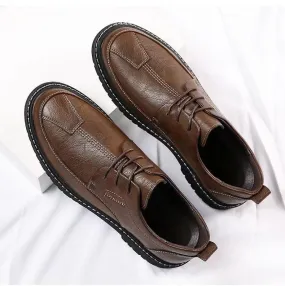 Men's Soft Sole Comfortable Casual Shoes Business Leather Shoes