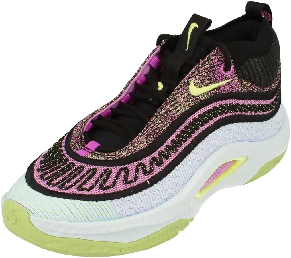 Nike Cosmic Unity 3 Mens Basketball Trainers DV2757 Sneakers Shoes (UK 7.5 US 8.5 EU 42, Rush Fuchsia Lemon Twist 500)