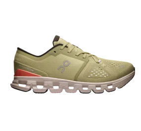 On Running Men's Cloud X 4 Shoes - Caper / Salmon