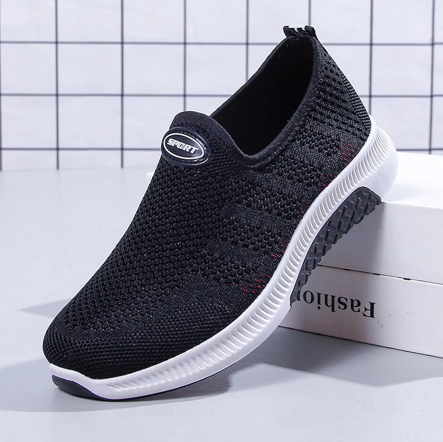 Orthopedic Casual Loafers for Women Slip On Walking Shoes with Arch Support Comfortable Sneakers Plantar Fasciitis Relief Foot Pain Diabetic Feet