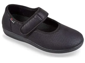 Ortomed Women's Orthopedic Rehabilitation Shoes- Black
