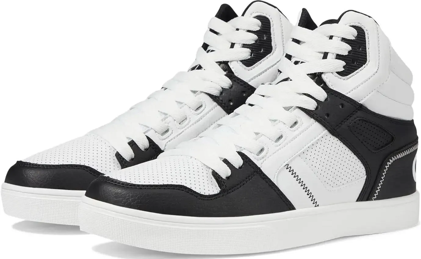 Osiris Clone Black White Black Mens Skate Hi Top Trainers
