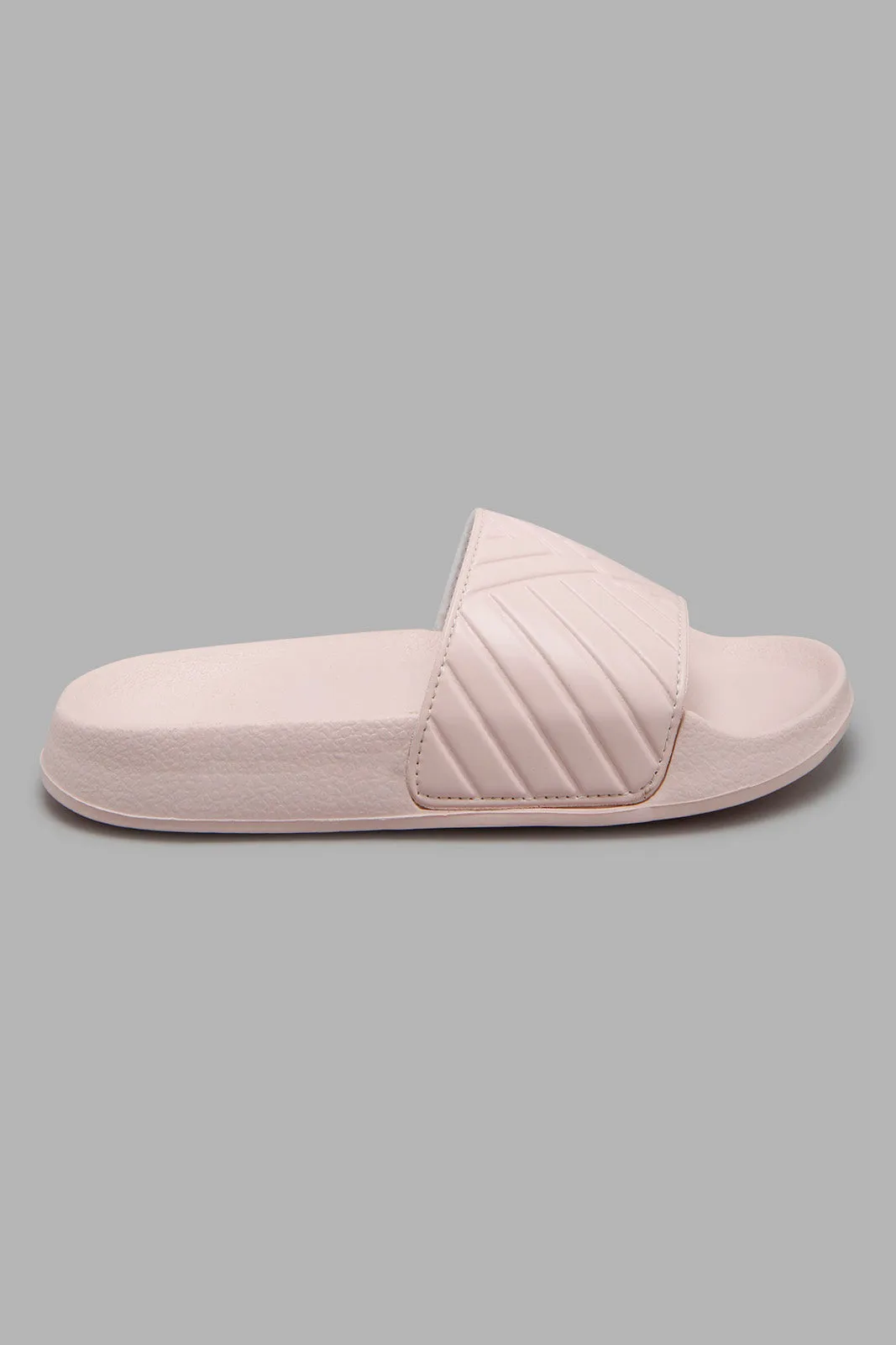Pink Textured Upper Slide
