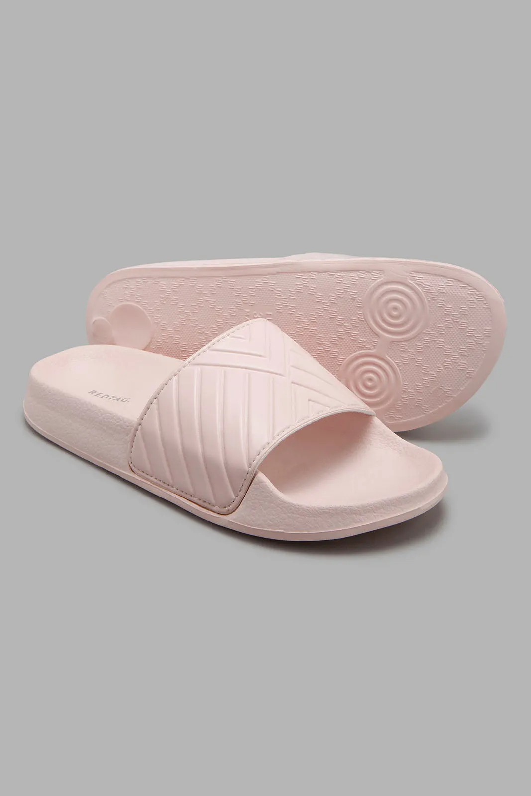 Pink Textured Upper Slide