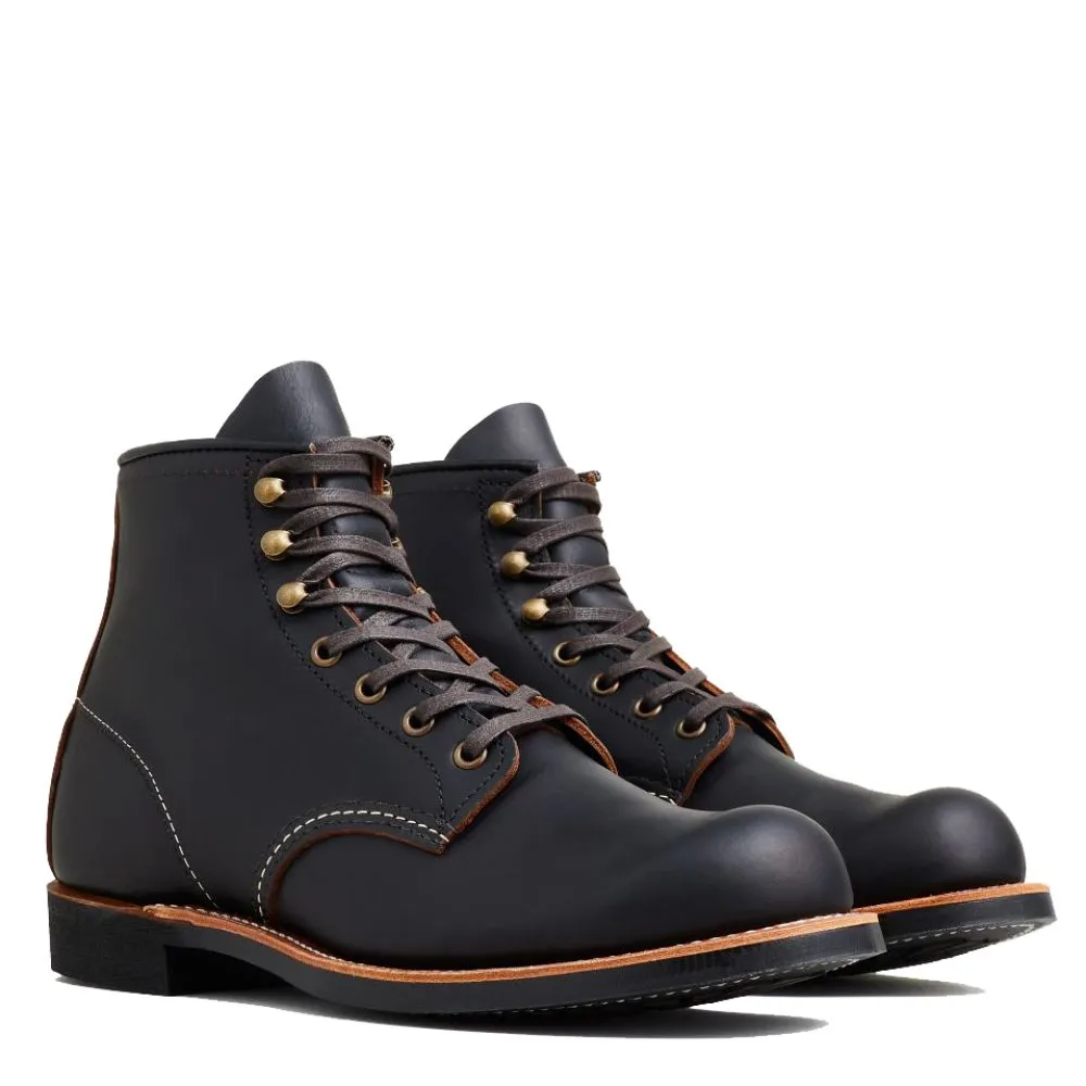 Red Wing Men's Blacksmith 3345 in Black Prairie Leather (D Width)