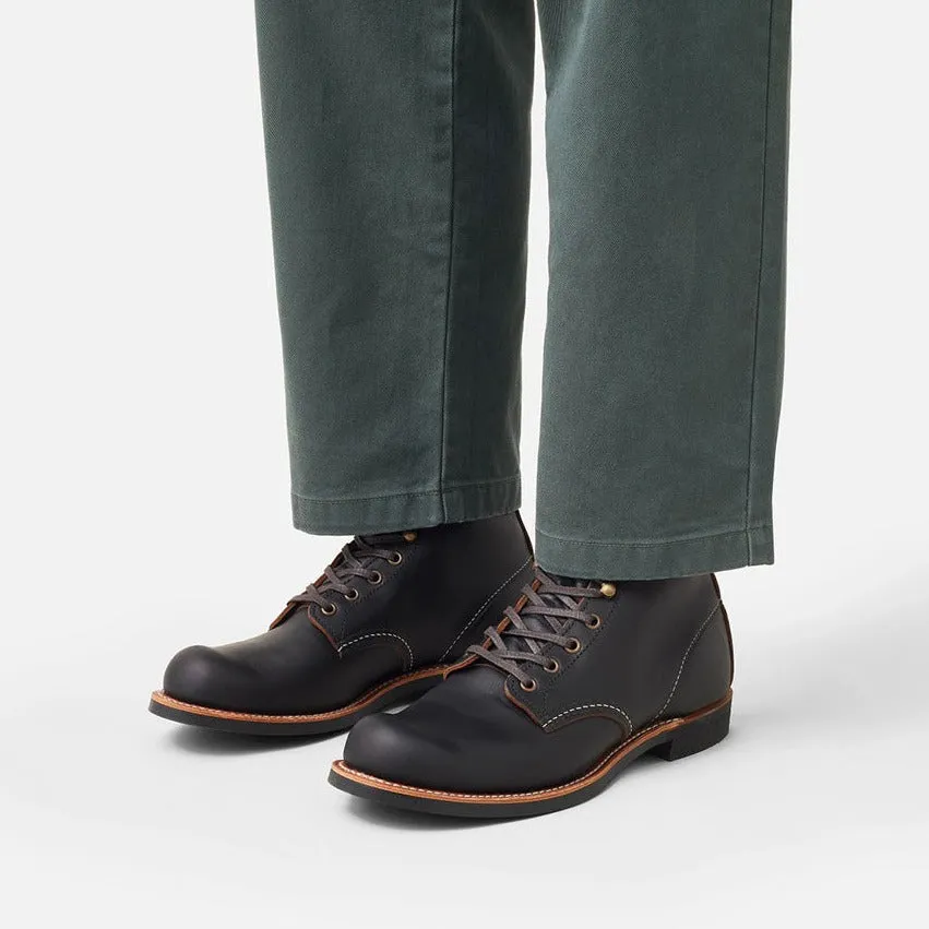 Red Wing Men's Blacksmith 3345 in Black Prairie Leather (D Width)