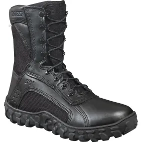 Rocky Mens Black Leather S2V Tactical Military Boots Rocky Mens Black Leather S2V Tactical Military Boots