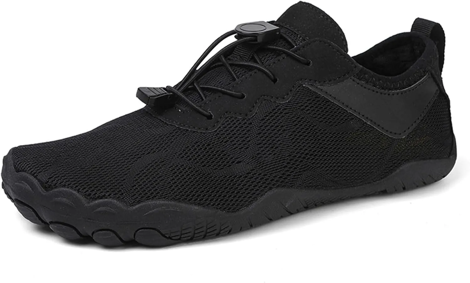 Smoneyful Womens Barefoot Wide Toe Box Breathable Healthy Non Slip Zero Drop Water Beach Walking Hiking Sneakers Footwear