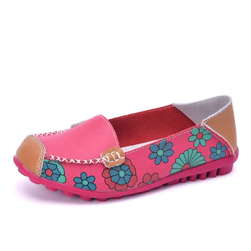 Vanccy Soft Surface Comfortable Casual Flat Shoes