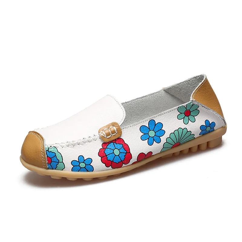 Vanccy Soft Surface Comfortable Casual Flat Shoes