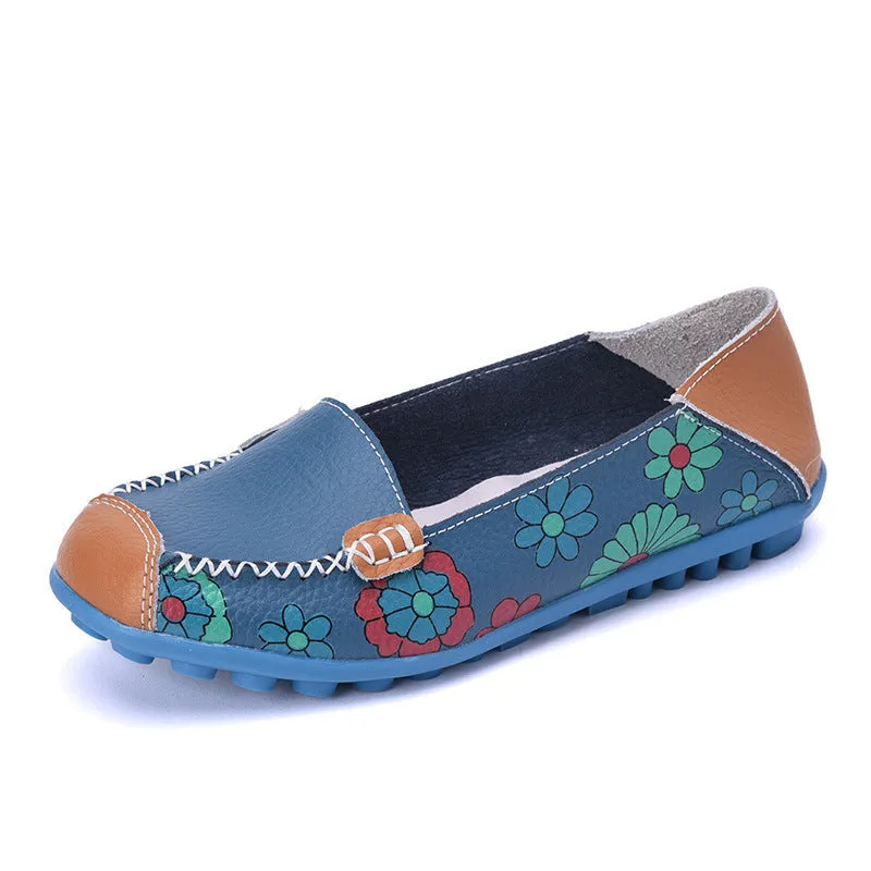 Vanccy Soft Surface Comfortable Casual Flat Shoes