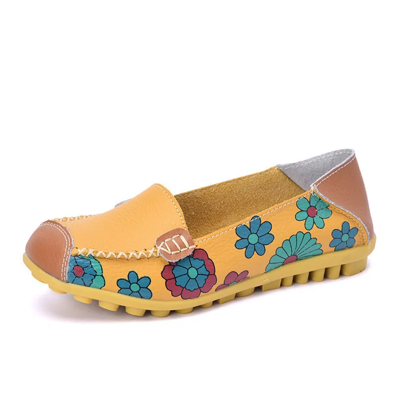 Vanccy Soft Surface Comfortable Casual Flat Shoes