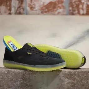 VANS AVE SKATE SHOES - BLACK/SULPHUR