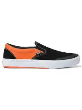 Vans BMX Slip-On Shoes - Black Neon Orange
