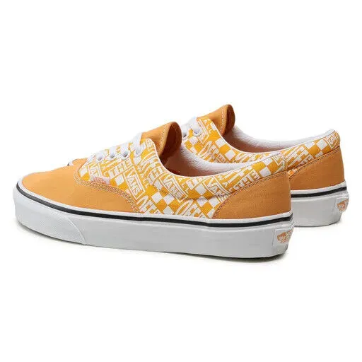 Vans Era Off The Wall VN0A54F13S61 Men's Yellow/White Skateboard Shoes C1835