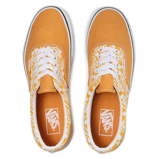 Vans Era Off The Wall VN0A54F13S61 Men's Yellow/White Skateboard Shoes C1835